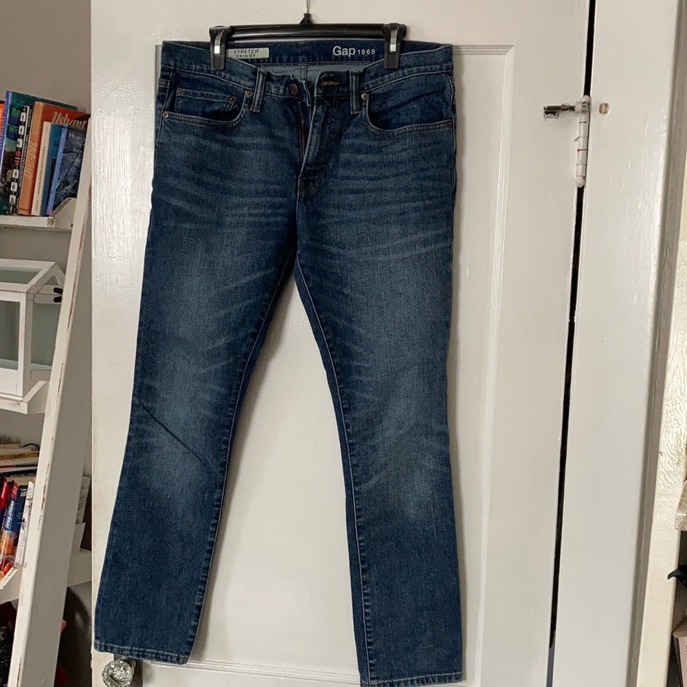 GAP 1969 Men’s Stretch Skinny Jeans (32x30)